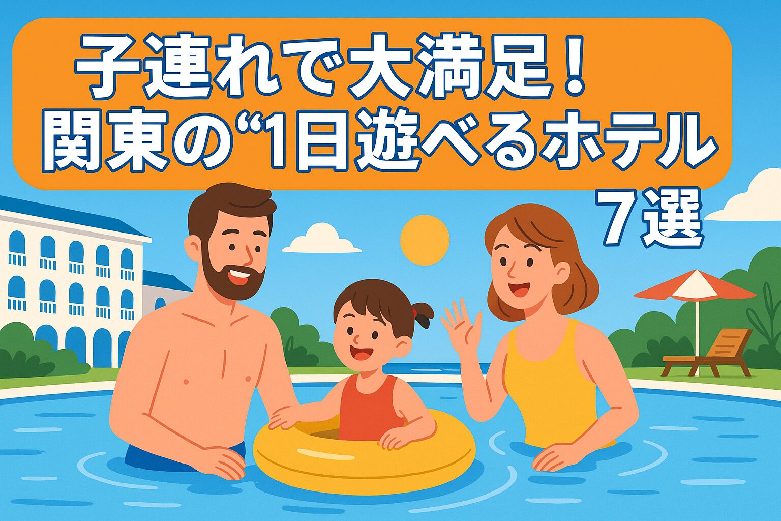 【関東の子連れ旅行に最適！】1日中ホテルで遊べる人気宿を15選紹介